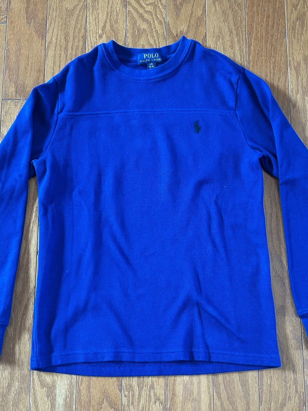 Polo by Ralph Lauren Boy’s Blue Crewneck Sweater